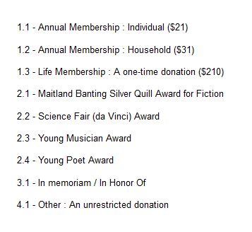 Figure 4. The Funds -Your choices are...
