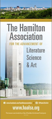 Image of the HAALSA banner. Created in 2017.